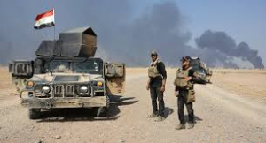 Tropas iraquíes liberadoras de Al Qayara. /Foto: mundo.sputniknews.com.