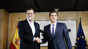 Mariano Rajoy y Albert Rivera, aliados. /Foto: lavanguardia.com.