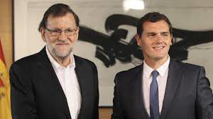 Mariano Rajoy y Albert Rivera, el inicio de una larga amistad. /Foto: lavanguardia.com.