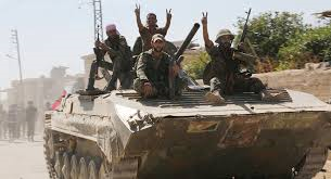 Fuerte avance liberador en Alepo del Ejército sirio de Al-Assad