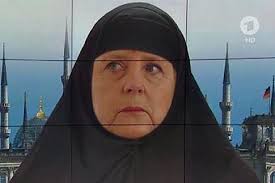 Ángela Merkel, destructora de Europa. /Foto: burbuja.info.
