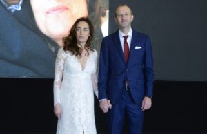 Carolina Punset y Alexis Marí, recién casados.