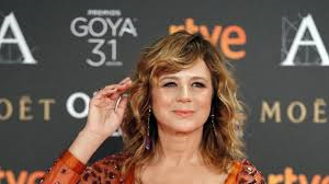 Emma Suárez, en los Goya. /Foto: lavanguardia.com.