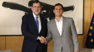 Mariano Rajoy y Albert Rivera, desgastados. /Foto: lavanguardia.com.