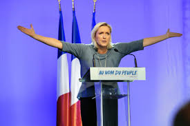 Clara victoria de Marine Le Pen, la nueva Juana de Arco