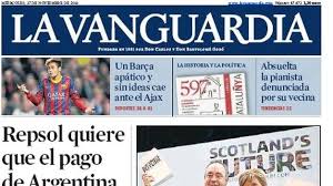 Apoyo total de La Vanguardia a Rajoy, al que aplaude