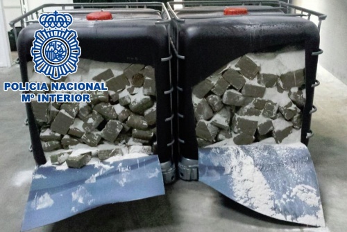 España, puerta de entrada de la droga a Europa: Incautan en Málaga 640 kilogramos de critical