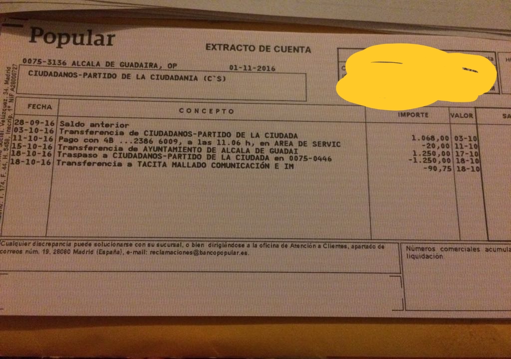 Escándalo en Alcalá: Ciudadanos paga mensualmente a un periodista de Abc con dinero de la asignación municipal