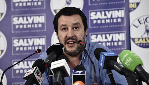 Salvini: «Cuantos menos zarpen menos mueren»