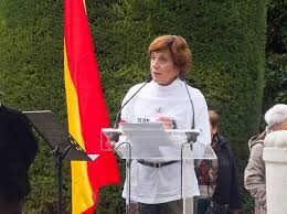 Pilar Gutiérrez celebra la Vigilia en el Valle de los Caídos contra viento y marea