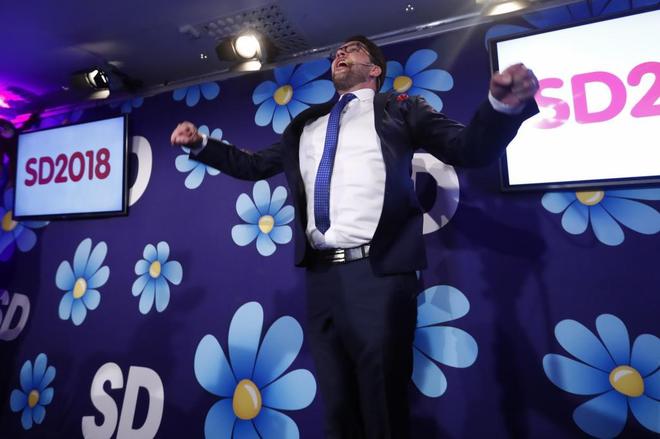 Suecia: La socialdemocracia cae derrotada, mientras Jimmie Akensson tiene la llave del Gobierno