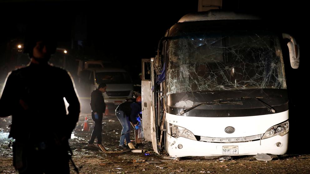 Atentado islamista contra un autobús en Egipto con 4 muertos y 11 heridos