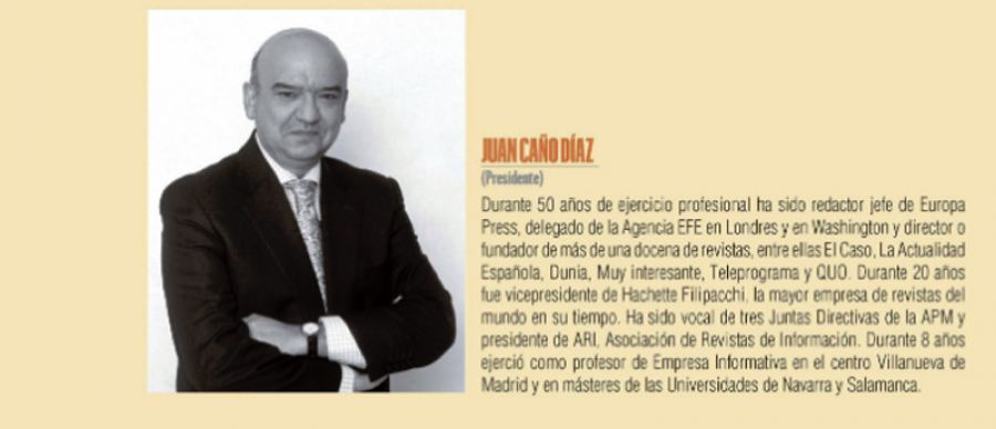 Juan Caño, encabeza la lista favorita del periodismo honrado a la APM