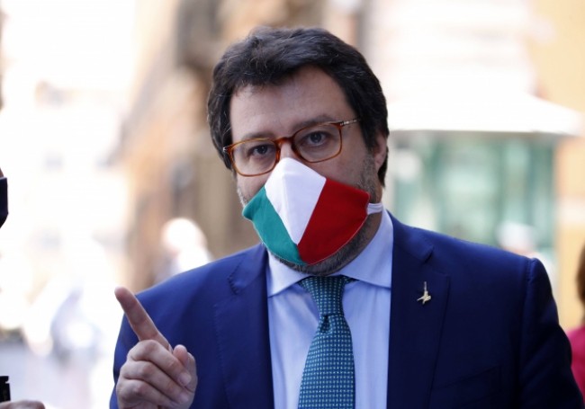 Conjura de la Magistratura contra Matteo Salvini