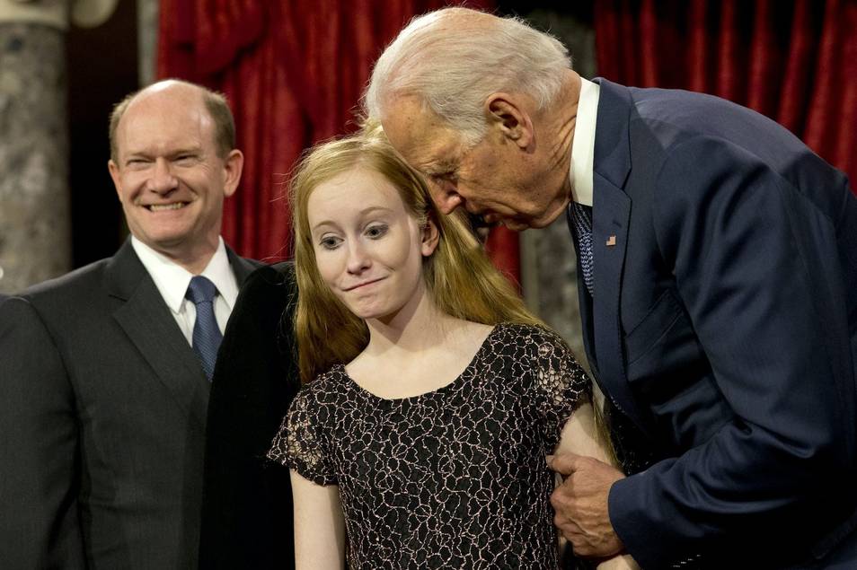 El peor y más asqueroso Biden: «Déjame susurrarte un secreto, eres un niño sexi»