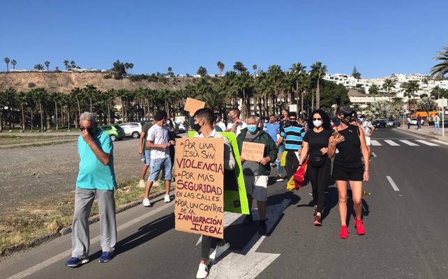 Crecen las protestas en Canarias