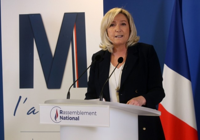 Marine Le Pen, el futuro
