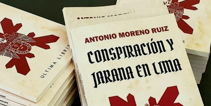 La novela Conspiración y jarana en Lima de Antonio Moreno Ruiz disponible en eBook