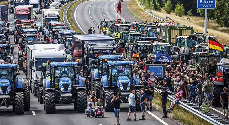 Los agricultores holandeses organizan una protesta a nivel mundial para el próximo 23 de julio