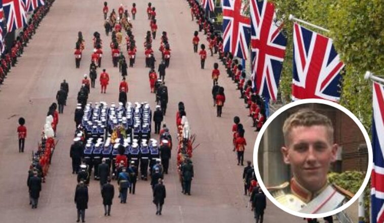 REPENTINITIS: Encuentran muerto en un cuartel a un soldado de 18 años que caminó junto al féretro de la Reina Isabel II