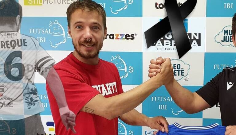 REPENTINITIS: Luto en el fútbol valenciano por el fallecimiento de Carlos Requena ‘Reke’, jugador del Ibi Futsal