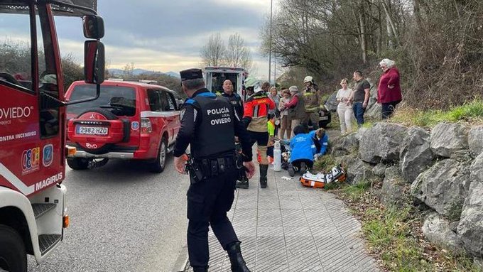 REPENTINITIS: Un ciclista sufre un infarto en Oviedo