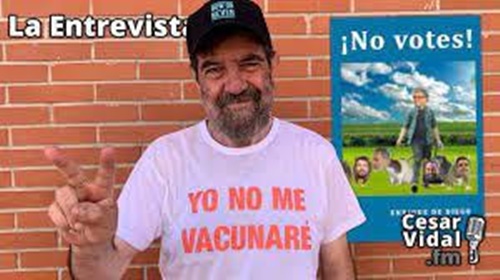 El Diestro elogia el libro ‘¡No votes!’ de Enrique de Diego: Todos los partidos políticos del Parlamento español son traidores y criminales