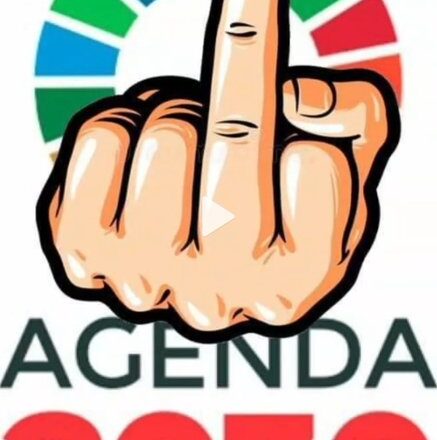 ¡Gloriosa cartel sobre la maldita agenda 2030!