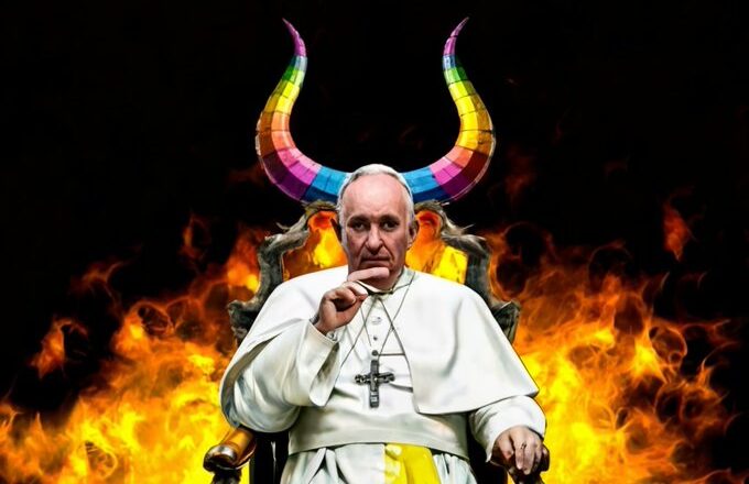 Bergoglio, el cojón del anticristo, se va a llevar una monumental sorpresa cuando vaya al infierno
