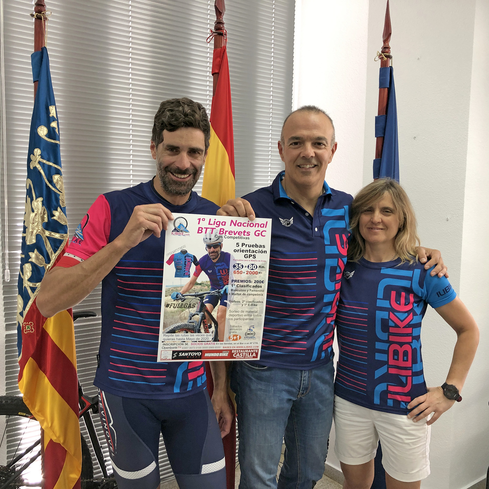 Miguel Picher, el candidato de los ciclistas, pone a Elche 