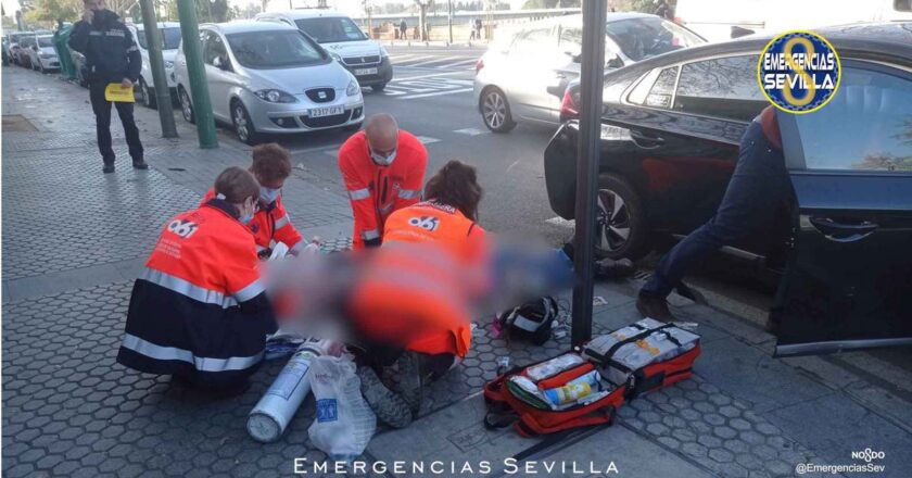 REPENTINITIS: Un hombre de 65 años sufre un infarto cuando viajaba en un VTC en Sevilla