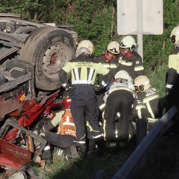 REPENTINITIS: El camionero de Amezketa fallecido en Arre sufrió un infarto antes del accidente
