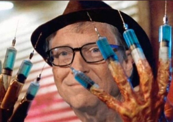 El tarado genocida de Bill Gates sabía que sus letales timo vacunas producían cáncer